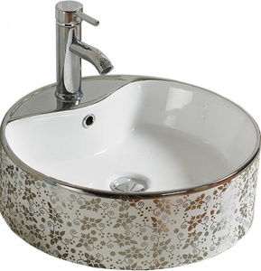 Рукомойник Melana MLN-7026SP-1 серебро