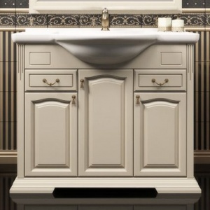 Тумба с раковиной Opadiris Риспекто 95 слоновая кость Тумба с раковиной Opadiris Риспекто 95 слоновая кость