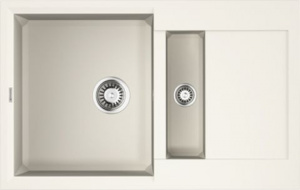 Мойка кухонная Omoikiri Sakaime 78-2-WH белая Мойка кухонная Omoikiri Sakaime 78-2-WH белая