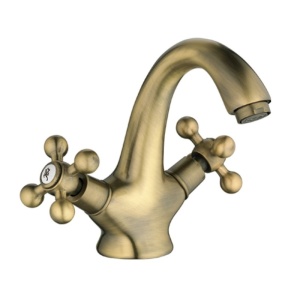 Смеситель для раковины Haiba HB1019-4, бронза Смеситель для раковины Haiba HB1019-4, бронза