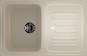 Мойка кухонная EcoStone ES-27-328 бежевая Мойка кухонная EcoStone ES-27-328 бежевая