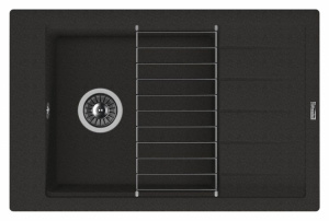 Мойка кухонная Florentina Липси 780Р черный Мойка кухонная Florentina Липси 780Р черный