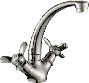 Смеситель Rossinka Q02-64 для кухонной мойки Смеситель Rossinka Q02-64 для кухонной мойки