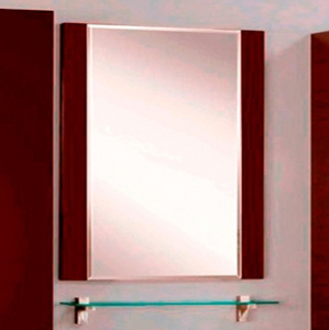 Зеркало Акватон Ария 80 темно-коричневое Зеркало Акватон Ария 80 темно-коричневое