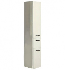 Шкаф-пенал Акватон Валенсия высокий R белый жемчуг Шкаф-пенал Акватон Валенсия высокий R белый жемчуг