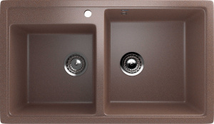 Мойка кухонная EcoStone ES-30-307 терракотовая Мойка кухонная EcoStone ES-30-307 терракотовая