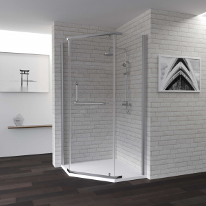 Душевой уголок RGW Passage PA-81 800x800x1950 профиль хром Душевой уголок RGW Passage PA-81 800x800x1950 профиль хром