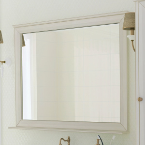 Зеркало Акватон Беатриче 105 слоновая кость с патиной Зеркало Акватон Беатриче 105 слоновая кость с патиной