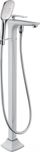 Смеситель Timo Helmi 4000/00-16Y-CRchrome /white напольный Смеситель Timo Helmi 4000/00-16Y-CRchrome /white напольный