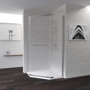 Душевой уголок RGW Passage PA-81 1200x1200x1950 профиль хром, стекло матовое Душевой уголок RGW Passage PA-81 1200x1200x1950 профиль хром, стекло матовое