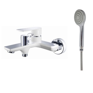 Смеситель для ванны Haiba HB60505-8, белый