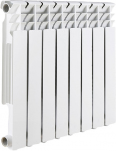 Радиатор биметаллический Rommer Optima Bm 500 8 секций Радиатор биметаллический Rommer Optima Bm 500 8 секций