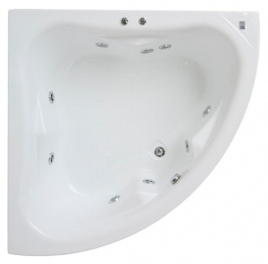 Акриловая ванна Bas Империал 150x150 см с г/м Акриловая ванна Bas Империал 150x150 см с г/м