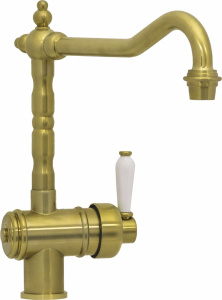 Смеситель Seaman Barcelone SSL-5077 Antique Gold для кухонной мойки Смеситель Seaman Barcelone SSL-5077 Antique Gold для кухонной мойки