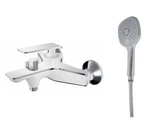 Смеситель для ванны Haiba HB60548-8, белый Смеситель для ванны Haiba HB60548-8, белый