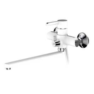 Смеситель для ванны Haiba HB22805-8, белый Смеситель для ванны Haiba HB22805-8, белый