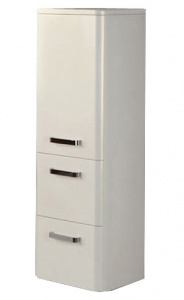 Шкаф-пенал Акватон Валенсия низкий L белый жемчуг