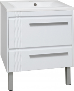 Тумба с раковиной Runo Мира 75 Тумба с раковиной Runo Мира 75