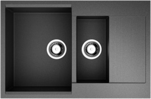 Мойка кухонная Omoikiri Daisen 78-2-BL черная