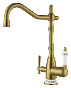 Смеситель Zorg Clean Water ZR 312 YF-50-BR для кухонной мойки Смеситель Zorg Clean Water ZR 312 YF-50-BR для кухонной мойки