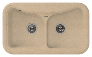 Мойка кухонная Florentina Крит 860 песочный Мойка кухонная Florentina Крит 860 песочный