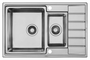 Мойка кухонная Seaman Eco Roma SMR-7850B с клапан-автоматом