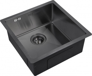 Мойка кухонная Zorg Inox PVD 4444 grafit Мойка кухонная Zorg Inox PVD 4444 grafit