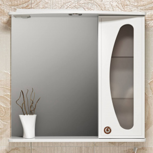 Зеркало-шкаф Runo Линда Люкс 75 Зеркало-шкаф Runo Линда Люкс 75