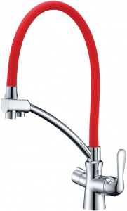 Смеситель Lemark Comfort LM3070C-Red для кухонной мойки Смеситель Lemark Comfort LM3070C-Red для кухонной мойки