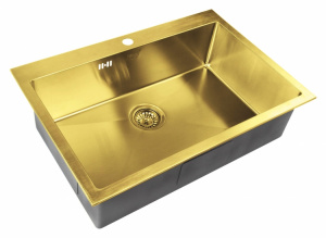 Мойка кухонная Zorg Inox Pvd SZR-7551 bronze