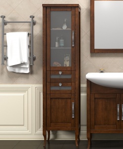 Шкаф-пенал Opadiris Мираж 45 L светлый орех Шкаф-пенал Opadiris Мираж 45 L светлый орех