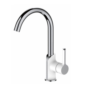 Смеситель для кухни Haiba HB70805-8, белый Смеситель для кухни Haiba HB70805-8, белый