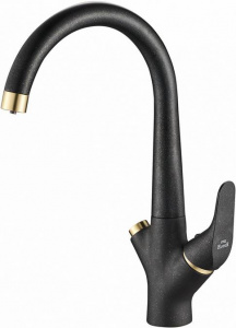 Смеситель Steel Hammer SH 815 BLACK BR для кухонной мойки Смеситель Steel Hammer SH 815 BLACK BR для кухонной мойки