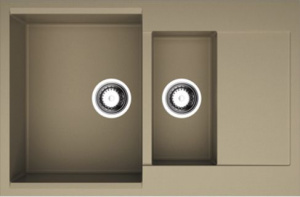 Мойка кухонная Omoikiri Daisen 78-2-CA карамель Мойка кухонная Omoikiri Daisen 78-2-CA карамель