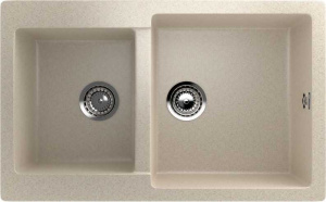 Мойка кухонная EcoStone ES-28-328 бежевая Мойка кухонная EcoStone ES-28-328 бежевая