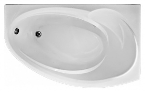 Акриловая ванна Bas Фэнтази 150x95 см R с каркасом