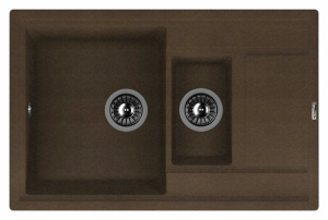 Мойка кухонная Florentina Липси 780К коричневый