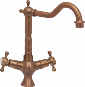 Смеситель Seaman Barcelone SSL-5078 Copper для кухонной мойки Смеситель Seaman Barcelone SSL-5078 Copper для кухонной мойки