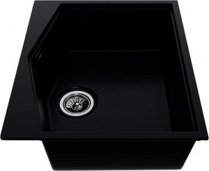 Мойка кухонная KitKraken Ocean Black черная