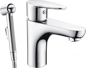 Смеситель Wasserkraft Leine 3508 для раковины с гигиеническим душем Смеситель Wasserkraft Leine 3508 для раковины с гигиеническим душем