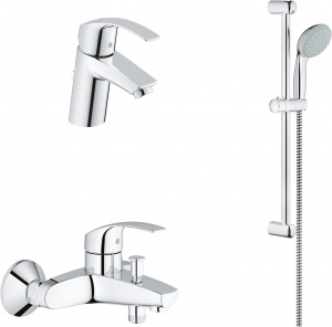 Душевой комплект Grohe Eurosmart 124446 Душевой комплект Grohe Eurosmart 124446
