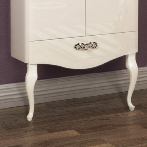 Ножки для мебели Акватон Венеция фигурные белые Ножки для мебели Акватон Венеция фигурные белые