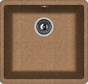 Мойка кухонная Florentina Вега 400 коричневый Мойка кухонная Florentina Вега 400 коричневый