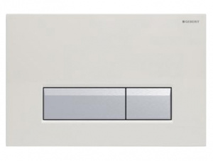 Кнопка смыва Geberit Sigma 40 115.600.SI.1 с системой удаления запахов