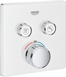 Термостат Grohe Grohtherm SmartControl 29156LS0 для ванны с душем, moon white