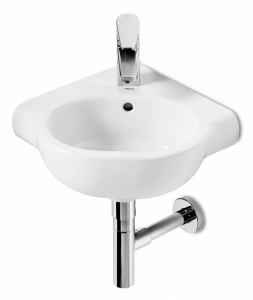 Рукомойник Roca Meridian Compact  угловой (35 см) Рукомойник Roca Meridian Compact  угловой (35 см)