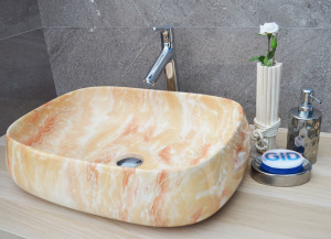 Керамическая раковина Gid Mnc185 Керамическая раковина Gid Mnc185