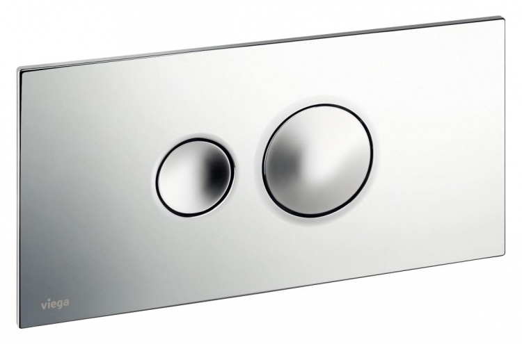 Кнопка смыва Viega Visign for Style 10 хром матовый