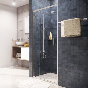 Душевая дверь в нишу Wasserkraft Berkel 48P12 100 см Душевая дверь в нишу Wasserkraft Berkel 48P12 100 см