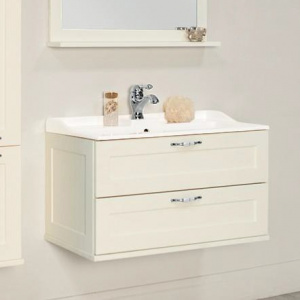 Тумба с раковиной Акватон Леон 80 дуб белый Тумба с раковиной Акватон Леон 80 дуб белый